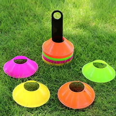 10pcs Football Soccer Training Sport Disc Cones Set Doba