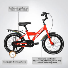 16 inch Bike for Boys & Girls with Training Wheels Doba