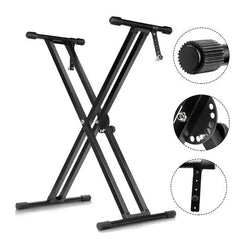 5 CORE Piano Keyboard Stand Double X Style Doba