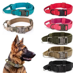 Durable Tactical Dog Collar Leash - Buyers Bargain Club