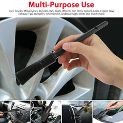 5PC Car Detailing Brush Kit Boar Hair Vehicle Auto Interior For Wheel Clean Sets Buyers Bargain Club