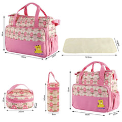 5PCS Baby Nappy Diaper Bags Set Doba