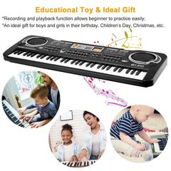 61 Keys Digital Music Electronic Keyboard Doba