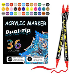 Acrylic Marker Pen Double-headed Buyers Bargain Club