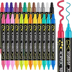 Acrylic Marker Pen Double-headed Buyers Bargain Club