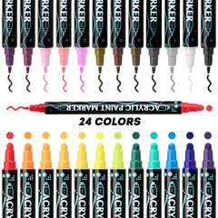 Acrylic Marker Pen Double-headed Buyers Bargain Club