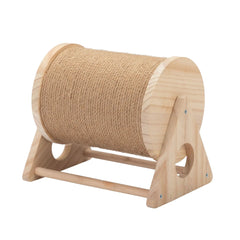 All Natural Wooden Cat Scratching Post Doba