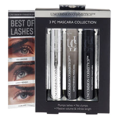 Best Of Lashes Mascara Collection Set by Uncommon Cosmetics for Women Doba