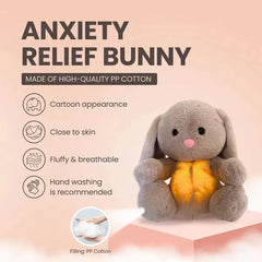 Breathing Bunny Plush Toy ZENDROP