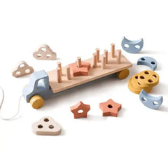 Creative Wooden Airplane Puzzle ZENDROP