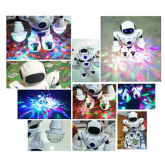 Electronic Robert Toy Smart Space Astronaut, Walking Dancing Robot With Light And Sound Doba