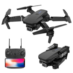 Foldable Air Drone FPV Live Video RC Quadcopter For UAV Beginner Custom Route; One Key Backward Doba