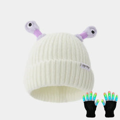 GlowChums Cozy Monster Knit Hat Buyers Bargain Club