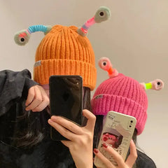 GlowChums Cozy Monster Knit Hat Buyers Bargain Club