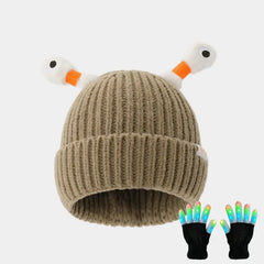 GlowChums Cozy Monster Knit Hat Buyers Bargain Club