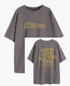 God Print t-shirt -Short-sleeve Zendrop