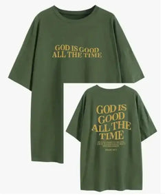 God Print t-shirt -Short-sleeve Zendrop