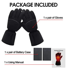 Heated Winter Gloves with Temperature Control Buyers Bargain Club