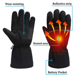 Heated Winter Gloves with Temperature Control Buyers Bargain Club