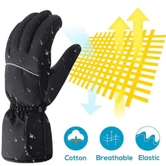 Heated Winter Gloves with Temperature Control Buyers Bargain Club