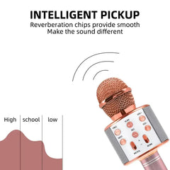 Karaoke Microphone - Wireless, Bluetooth Zendrop