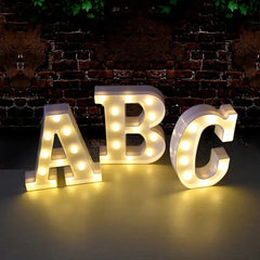 LED Alphabet Letters Zendrop