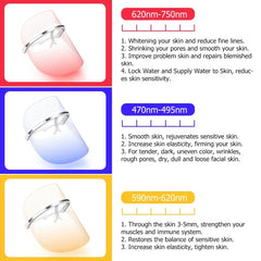 LED Photon Light Therapy Facial Mask Buyers Bargain Club