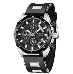 Luxury Silicone Sport Chronograph Watch Zendrop