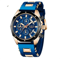 Luxury Silicone Sport Chronograph Watch Zendrop