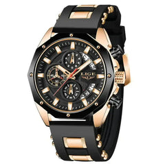 Luxury Silicone Sport Chronograph Watch Zendrop