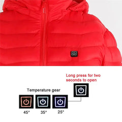 Men's Fleece Waterproof Winter Heated Jackets Buyers Bargain Club