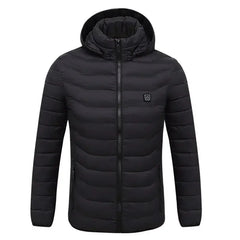 Men's Fleece Waterproof Winter Heated Jackets Buyers Bargain Club