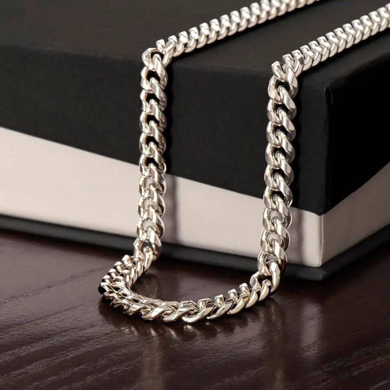 Men's Necklace -Cuban Link Chain ShineOn Fulfillment