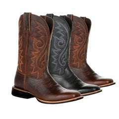 Men's Red Reno Western Cowboy Doba