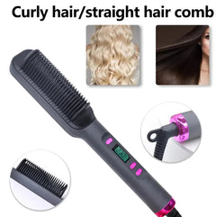 Multifunction Electric Hair Straightening Comb Buyers Bargain Club