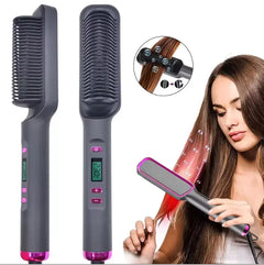 Multifunction Electric Hair Straightening Comb Buyers Bargain Club