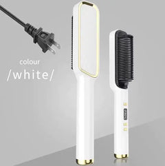 Multifunction Electric Hair Straightening Comb Buyers Bargain Club