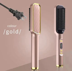 Multifunction Electric Hair Straightening Comb Buyers Bargain Club