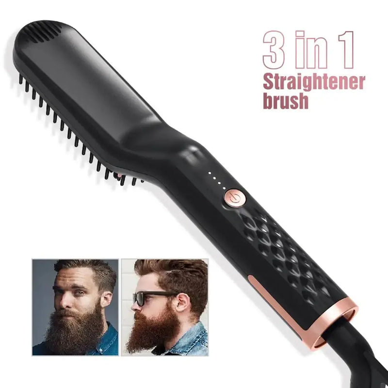 Multifunctional Hair Comb Brush Beard Straightener Buyers Bargain Club