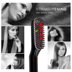 Multifunctional Hair Comb Brush Beard Straightener Buyers Bargain Club