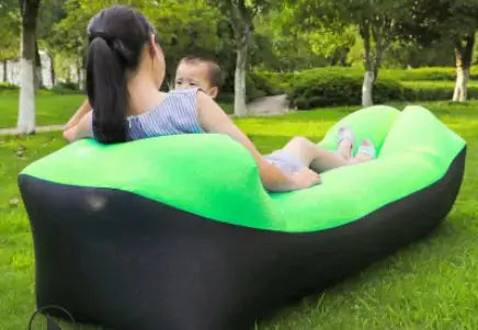 Outdoor Portable Inflatable Lazy Sleeping Bag Buyers Bargain Club