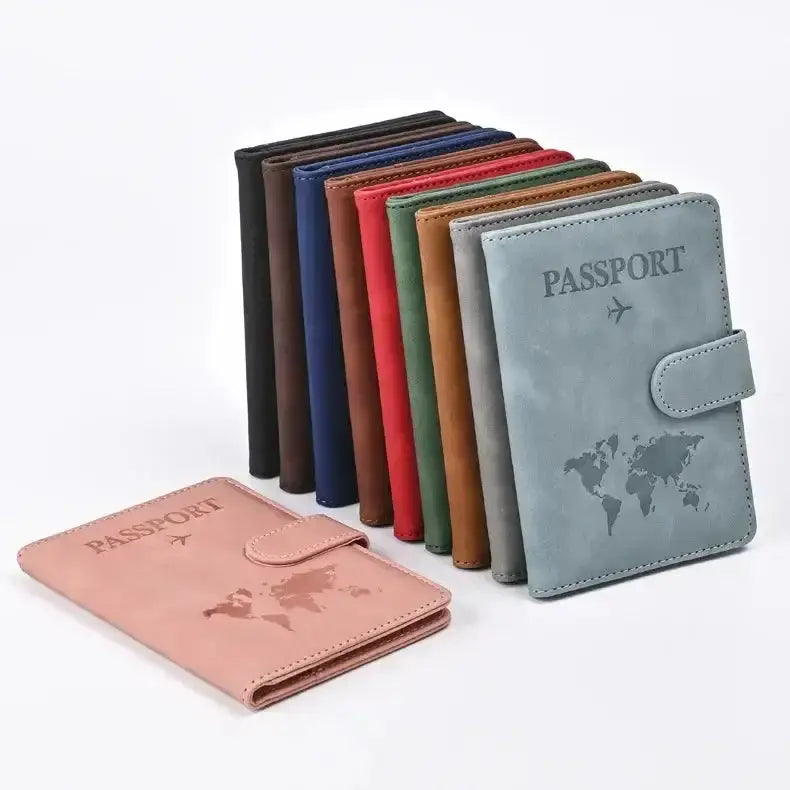 PU Leather Passport and Card Holder Zendrop