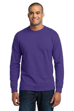 Port & Company Long Sleeve Core Blend Tee PC55LS Doba