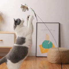 Simulation Bird Interactive Cat Toy Zendrop