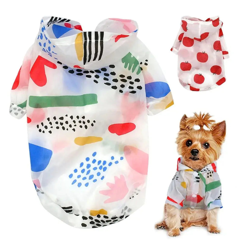 Small Pet Raincoat ZENDROP