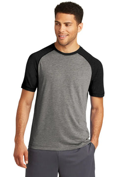 Sport-Tek PosiCharge Tri-Blend Wicking Raglan Tee ST400 Doba