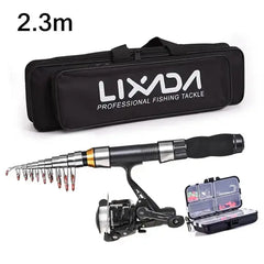 Telescopic Fishing Rod Combo Zendrop