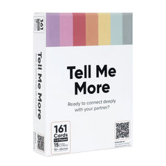 Tell Me More: Reignite Intimacy and Communication with This Fun Couples Card Game Doba