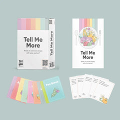 Tell Me More: Reignite Intimacy and Communication with This Fun Couples Card Game Doba