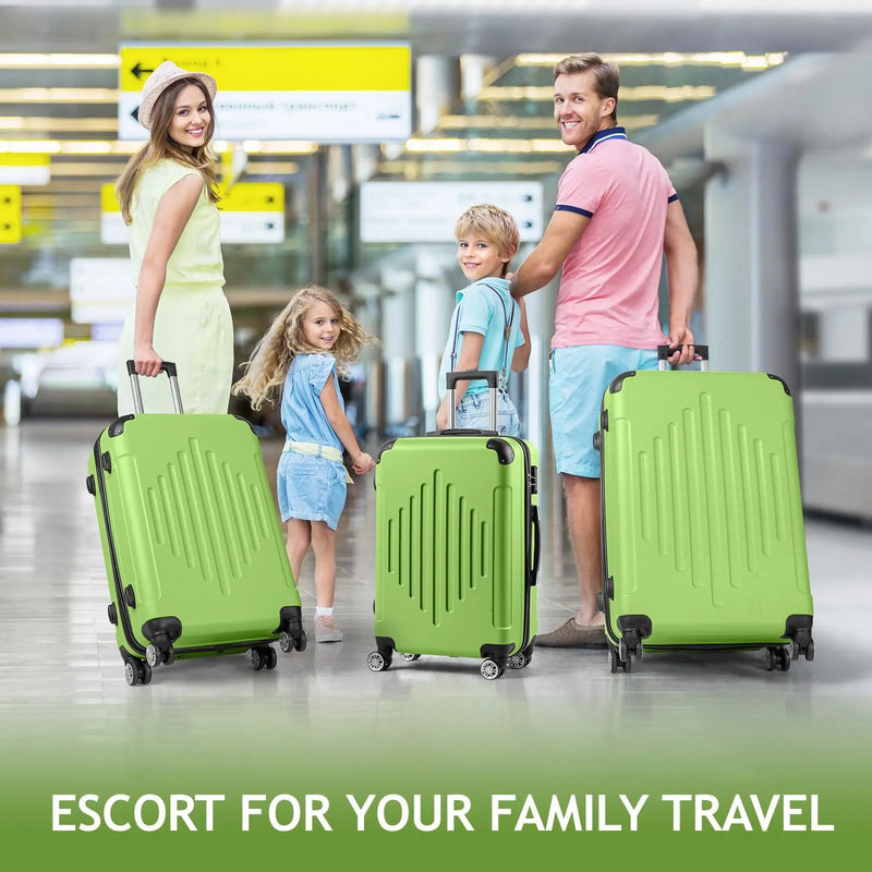 Trolley 3-Piece Suitcase Set Doba